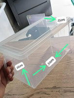 Organizador Con Tapa Transparente X 6 Unidades