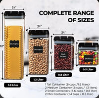 Set De 7 Contenedores Herméticos