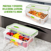 Tapper Hermetico 1 Litro Con Valvula Set x 6