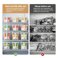 Organizador Con Tapa Transparente X 6 Unidades